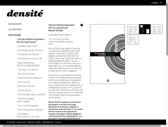Aperçu du projet Densité