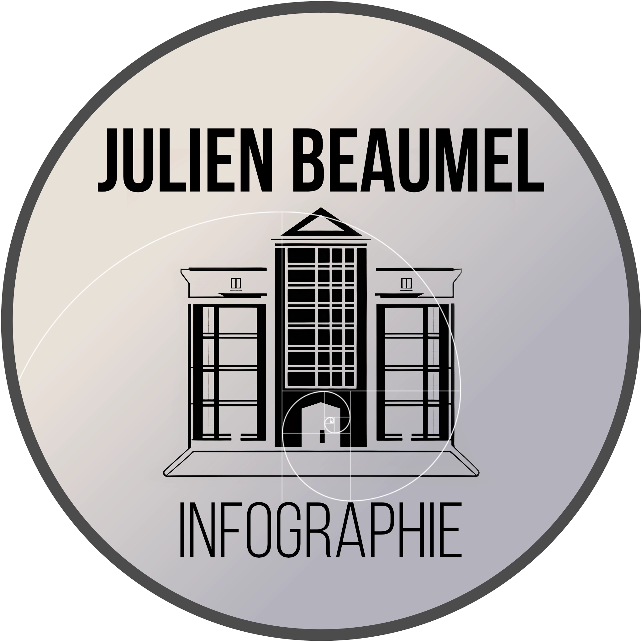Logo Julien Beaumel Infographie